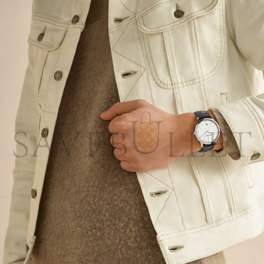 vacheron Co*sta*t*n patrimony self-winding 40 mm white gold 85180/000g-9230